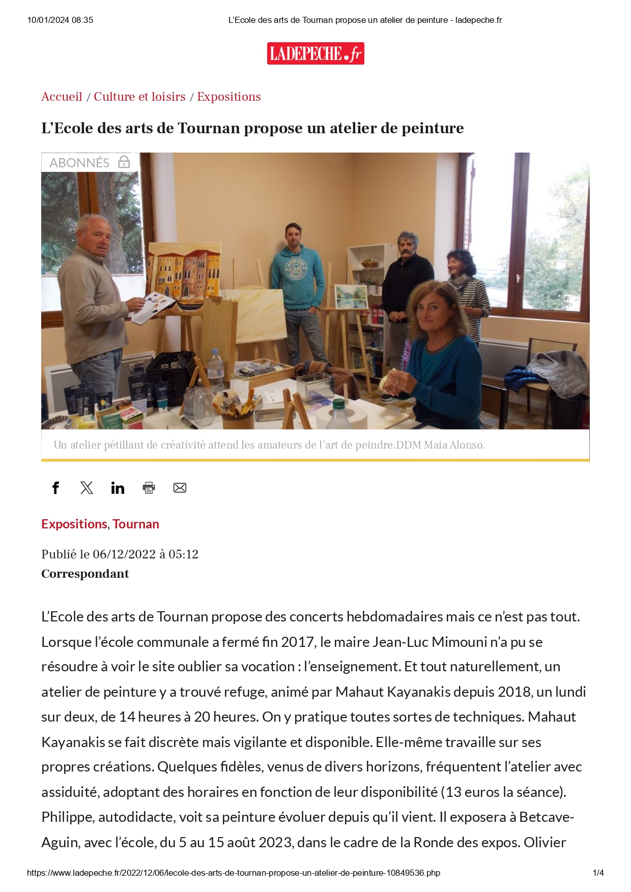 L’Ecole des arts de Tournan propose un atelier de peinture - ladepeche.fr_page-0001