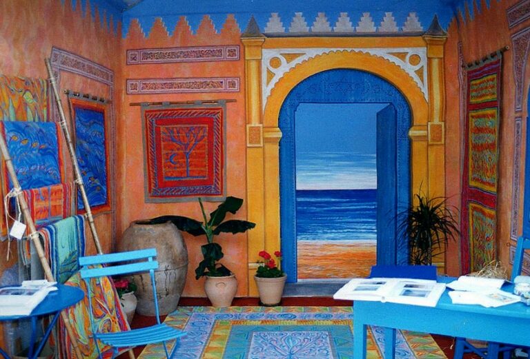 Stand Mahaut Kayanakis au Salon Vivre côté sud - Saint Tropez